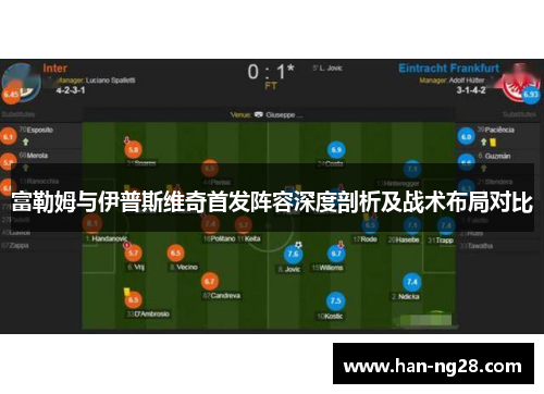 富勒姆与伊普斯维奇首发阵容深度剖析及战术布局对比